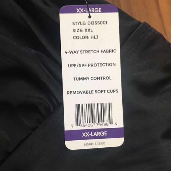 NEW DKNY Black Swimsuit  - Picture 4 of 7